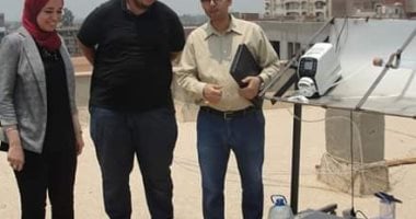 هندسة شبين تقدم بحثا فى مجال معالجة مياه الصرف الصناعى بالطاقة الشمسية