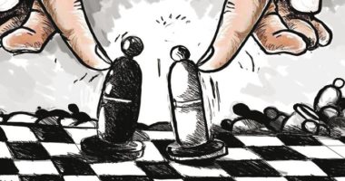 كاريكاتير صحف الأردن.. تدخلات القوى العظمى فى صراعات الشرق الأوسط 