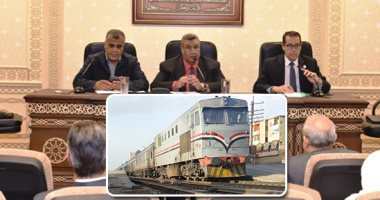 تطوير السكة الحديد والبحث عن بدائل لتعظيم الموارد.. الهيئة: لا اتجاه لرفع أسعار التذاكر وأنفقنا 12 مليار جنيه لتطوير المرفق بـ5 سنوات.. وأشرف رسلان: التعاقد على 800 عربة ثالثة مكيفة "القاهرة ـ أسوان" لأول مرة