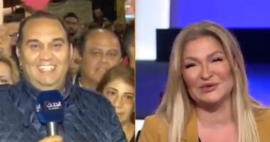 مذيعة قناة العربية تتأثر على الهواء بعد رسالة من متظاهرى لبنان