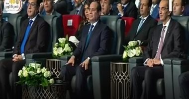 الرئيس السيسي يشاهد فيلما تسجيليا حول تاريخ الاتحاد الدولى للاتصالات