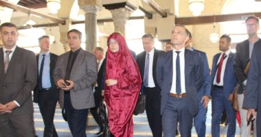 وزير خارجية ألمانيا يزور الجامع الأزهر ..صور
