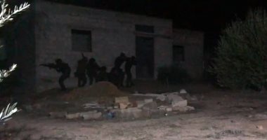 فيديو وصور.. مقتل 13 إرهابيا خلال مداهمة وكر بالعريش فى ضربة أمنية ناجحة
