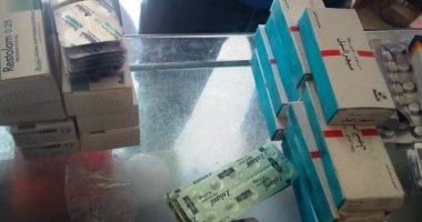 صور.. التفتيش الصيدلى بالشرقية يضبط 2249 عبوة أدوية ممنوع بيعها