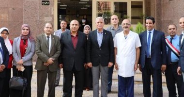 محافـظ المنوفية يترأس اجتماع المجلس الإقليمى للصحة بمعهد الكبد القومى