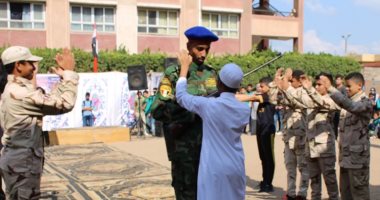 صور.. "تعليم كفر الشيخ" تحتفل انتصارات أكتوبر والمشروعات القومية
