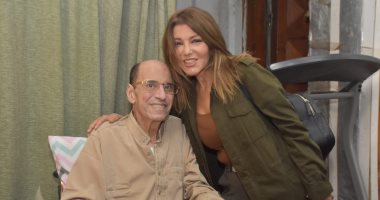 صور.. سميرة سعيد تزور الموسيقار جمال سلامة