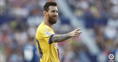 ليفانتى ضد برشلونة.. البارسا يتفوق بهدف ميسي فى الشوط الأول بالدوري الإسباني