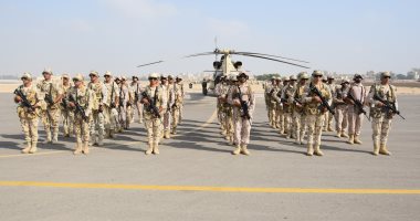 انتهاء فعاليات التدريب المصرى الإماراتى "صقور الليل"