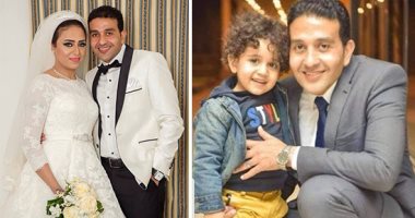 صور.. زوجة الشهيد باسم فكرى تنعى زوجها: "ظننت أن الدنيا تبسمت لى بمجيئك".. سارة: "فقدت أسرتى قبل 15 عاماً فى موقع استشهاد زوجى بحادث انقلاب سيارة".. وتؤكد: "كنت نعم الحبيب والزوج وداعاّ يا حبيبى"