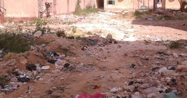 قارئ يشكو انتشار القمامة بمنطقة بياض العرب ببنى سويف