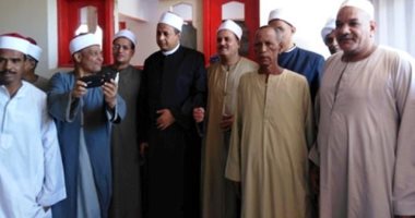 صور.. رئيس منطقة الأقصر الأزهرية يفتتح معهد أصفون الإبتدائى بعد إنشائه بالجهود الذاتية