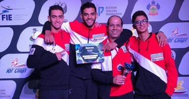 منتخب السيف يفوز بالمركز الثامن فى كأس العالم بروسيا 