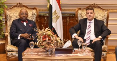 "أفريقية البرلمان" تستقبل سفير غينيا الاستوائية لدي مصر