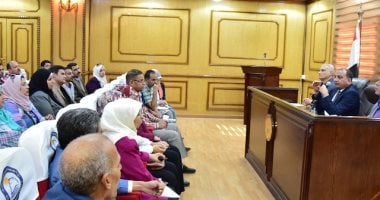 تدريس مادة حقوق الإنسان ومكافحة الفساد لطلاب كليات جامعة بنى سويف