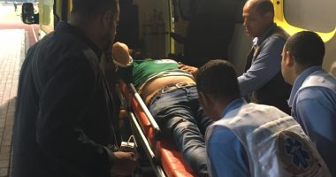 إصابة أحد المشجعين عقب إحراز أحمد رفعت الهدف الأول للاتحاد