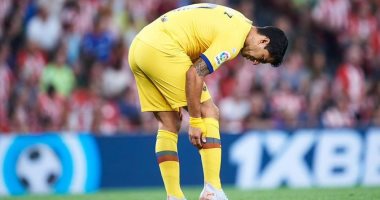 برشلونة يفقد سواريز ضد سلافيا براج وسيلتا فيجو بسبب الإصابة