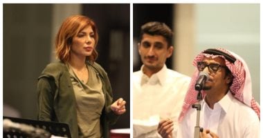 صور.. بروفات المطرب رابح صقر وأصالة استعدادا لحفلات "موسم الرياض" 
