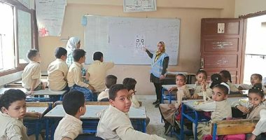 صور.. مبادرة "نور حياة" تنطلق فى مدارس إدارة القرنة التعليمية