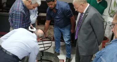 "مياه القليوبية": تنفيذ نموذج جديد ومطور من الأغطية الشبكية لبالوعات الصرف