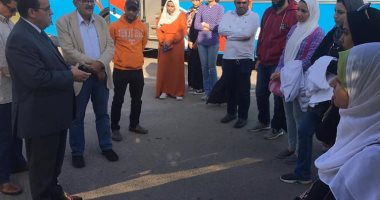 القوافل الطبية بجامعة القناة تعالج 680 حالة بقرية الجزيرة الخضراء بالإسماعيلية