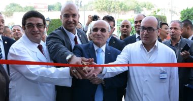 العصار يفتتح وحدات صحية جديدة بالمركز الطبى التخصصى للإنتاج الحربى