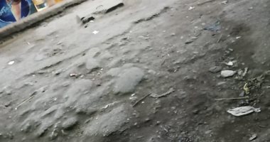 أهالى شارع حسنين دسوقى بحى حدائق المعادى يطالبون برصفه
