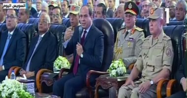 الرئيس السيسى يستشهد بآية السحر فى القرآن الكريم للتحذير من خداع المصريين