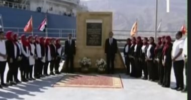 الرئيس السيسي يفتتح الرصيف البحرى لشركة "سوميد" عبر الفيديو كونفرانس