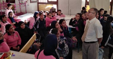 القيم الأخلاقية.. تدريب جامعة القناة لطالبات فاطمة الزهراء الإعدادية  