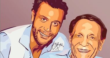 محمد إمام يستعيد ذكريات حفل زفافه بصورة مع الزعيم