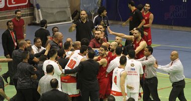 الأهلي يهزم الزمالك فى كأس مصر للسلة.. واشتباكات عقب اللقاء
