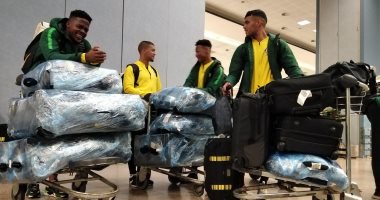 وصول منتخب جنوب أفريقيا الأوليمبى إلى مقر الزمالك