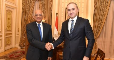 رئيس مجلس النواب يستقبل سفير دولة بيلاروسيا الجديد بالقاهرة ..صور