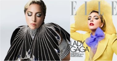 ليدى جاجا على غلاف مجلة Elle.. تتحدث عن قوة الجمال فى مواجهة الاكتئاب 