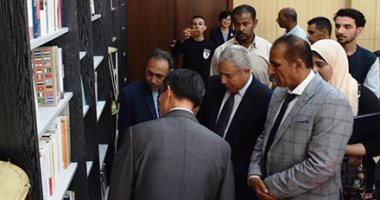 رئيس جامعة أسوان: إنشاء المكتبة الكورية بالجامعة لتبادل الخبرات بين الجانبين