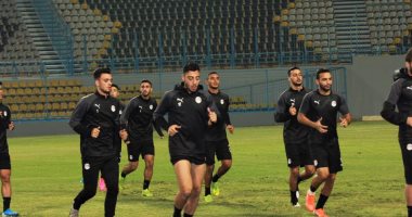 صور .. المنتخب الأولمبى يواصل الإعداد لمواجهة مالي .. وغريب متفائل بالفوز 