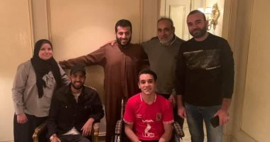 فيديو.. تركى آل الشيخ يعلن انضمام المشجع حمصه إلى مؤمن زكريا فى رحلة العلاج 