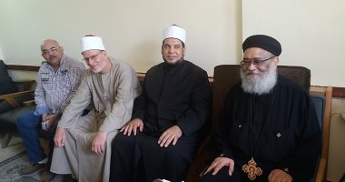 مطرانية بورسعيد للأقباط الأرثوذكس تهنئ منظمة خريجى الأزهر بمناسبة المولد النبوى