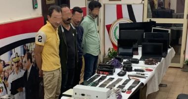 ضبط تشكيل عصابى بعد سرقتهم 7 منازل بالزيتون