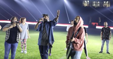 صور ..البروفات النهائية داخل استاد القاهرة استعدادًا لأمم أفريقيا 2019
