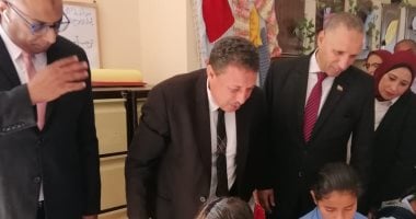 "تعليم الإسكندرية" يستقبل وفدًا من الاتحاد الأوروبى لتفقد مدارس برج العرب 