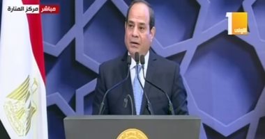 الرئيس السيسى: أثق فى نصر الله القريب لمصر وشعبها