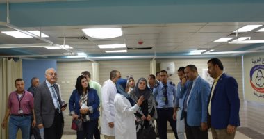 وفد من "التأمين الصحى" يتفقد مستشفيات الهيئة بالغربية لمتابعة أعمال التطوير