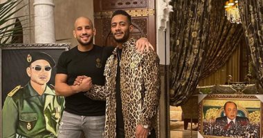 محمد رمضان بصحبة الملاكم المغربى أبو زعيتر: الصداقة بصدق المواقف