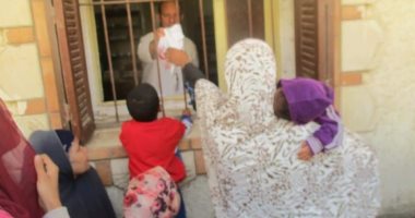 صور.. 11عيادة متنقلة فى قافلة طبية بمركز الواسطى ببنى سويف