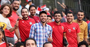 الجماهير المصرية تبدع فى مدرجات استاد القاهرة قبل افتتاح أمم أفريقيا تحت 23 سنة