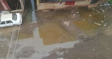 قارئ يشكو من انتشار مياه الصرف الصحى بأشمون فى المنوفية