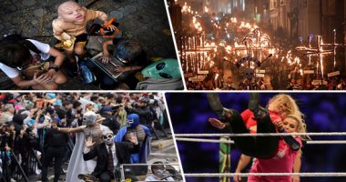 نص العالم الحلو × أسبوع.. مواجهات نارية بين أبطال مصارعة اتحاد WWE فى السعودية بمشاركة نسائية.. الآلاف يحتفلون بليلة القبض على فانديتا فى بريطانيا.. ايفانكا ترامب تلتقى بالمزارعات فى مدينة سيدى قاسم بالمغرب