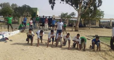 صور.. أنشطة ألعاب قوى وندوات ثقافية بمراكز شباب شمال سيناء